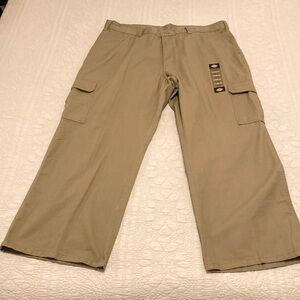Dickies Men's Loose Fit Cargos 40x30 Tan NWT